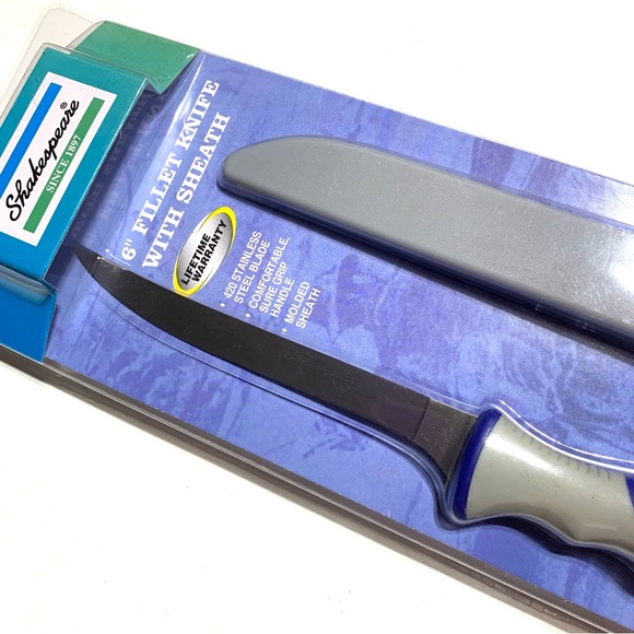 Shakespears 6” Fillet Knife with Sheath NWT - Picture 2 of 7